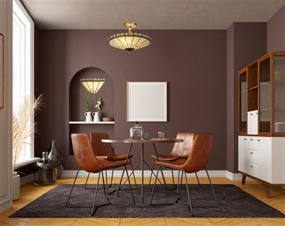 New York Wall Light- Brass & Tiffany Stained Glass - Comet Lighting