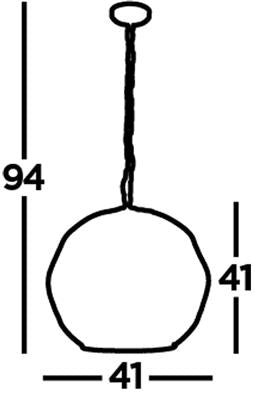 Culm 3Lt Pendant Ceiling Light Black/Gold - Comet Lighting