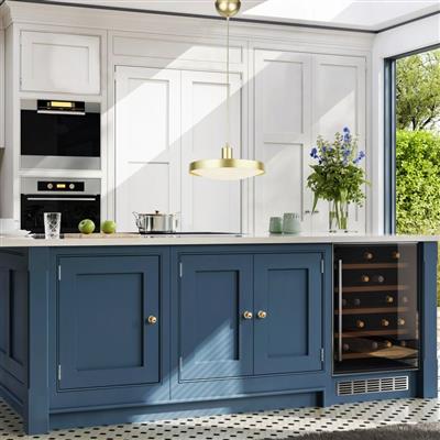 Aish LED Pendant Ceiling Light Gold - Comet Lighting