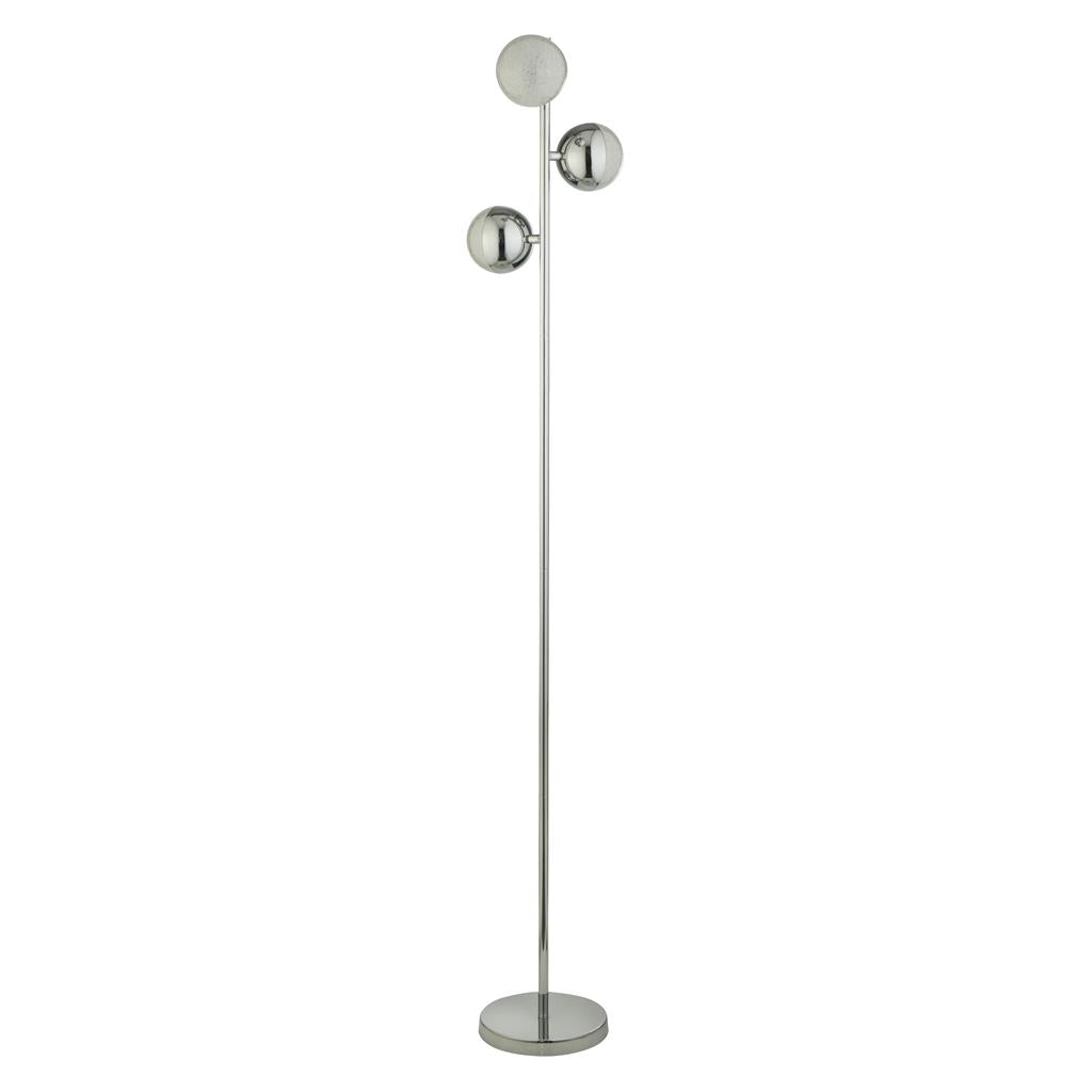 Circa 3Lt Floor Lamp Chrome - Comet Lighting