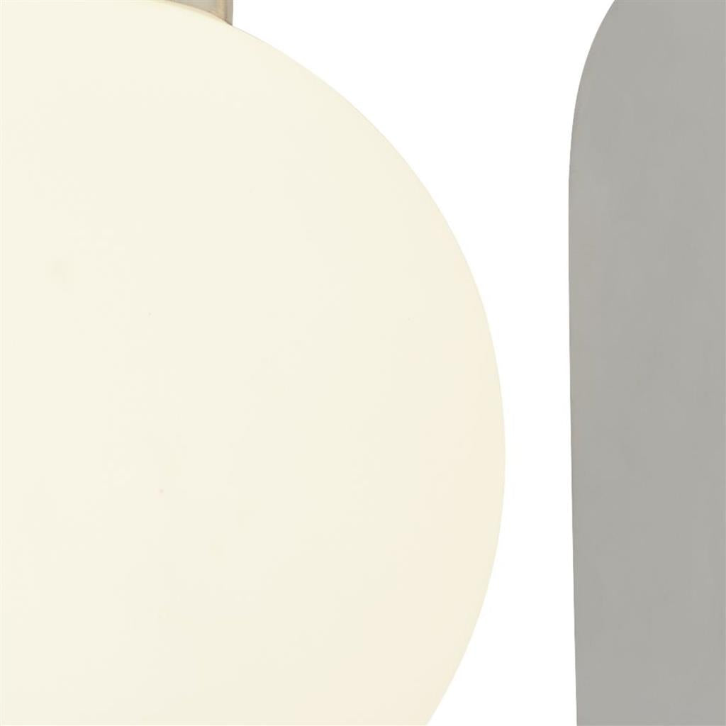 Exton 2Lt LED Wall Light Chrome - Comet Lighting