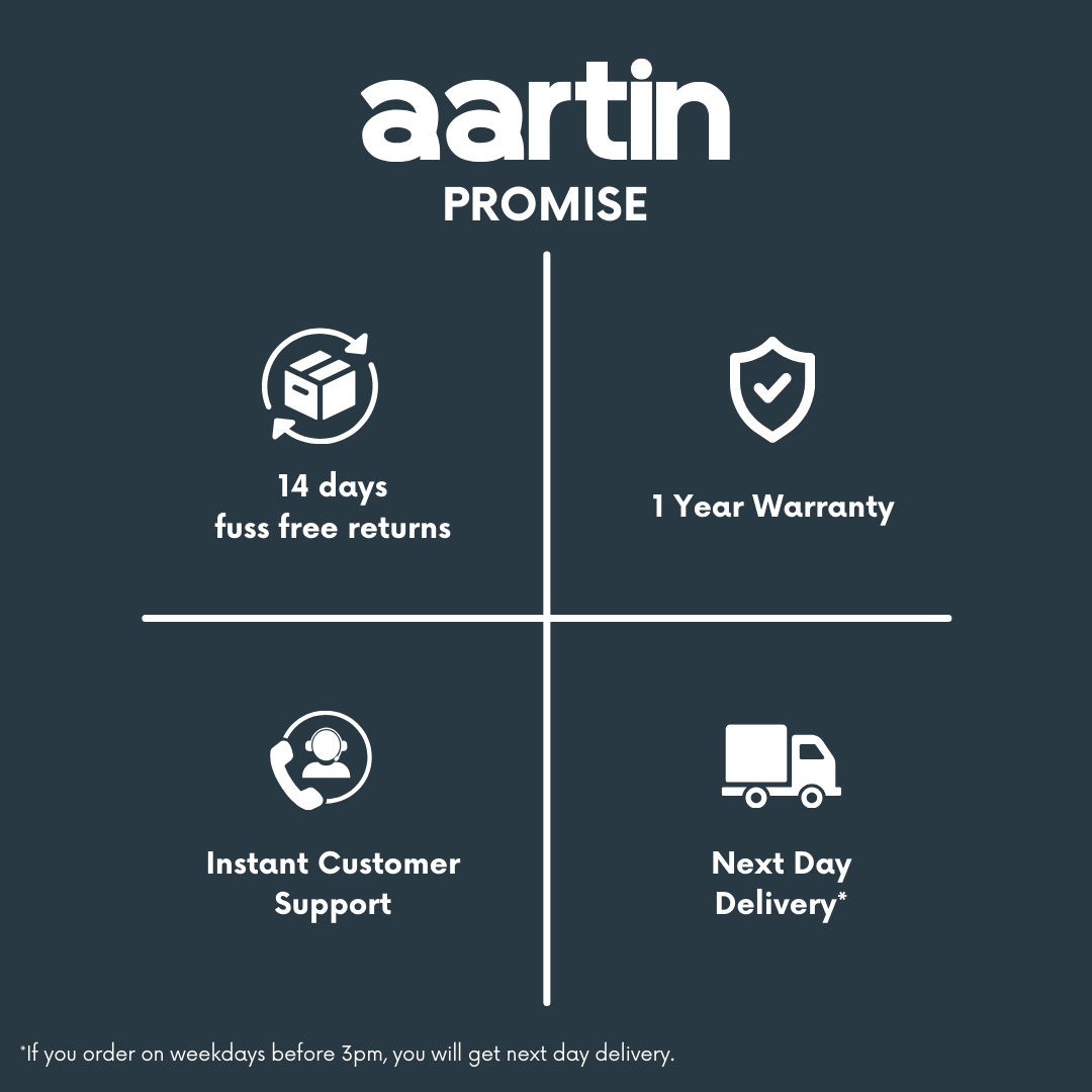 AARTIN 30 CM INDIGO BLOOMS EMPIRE ROLLED LAMPSHADE IN COTTON