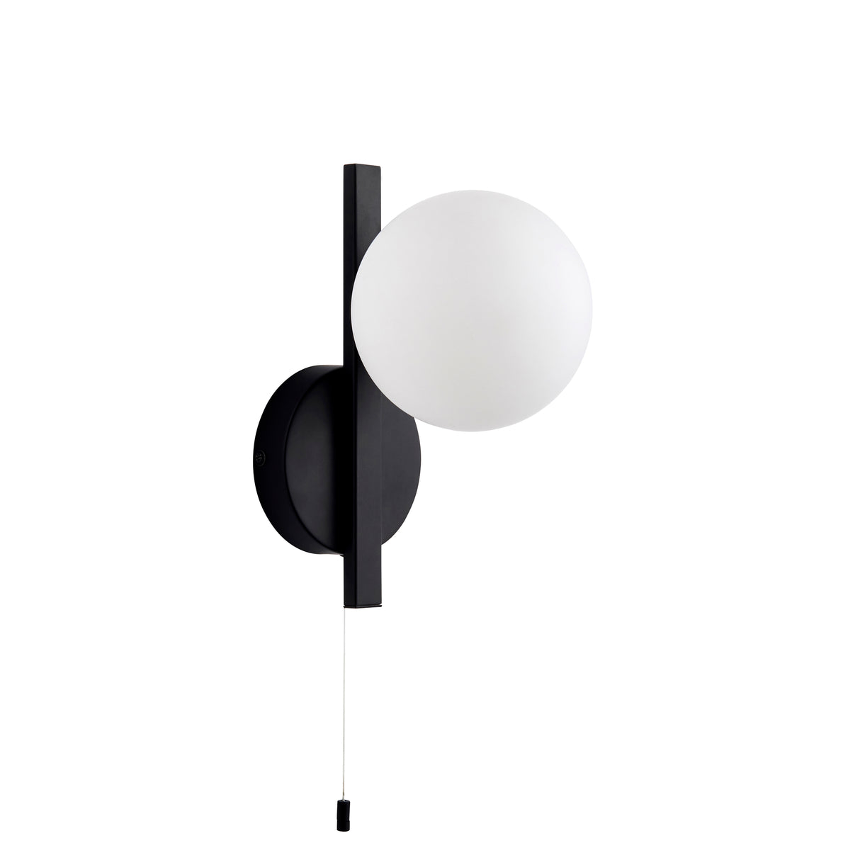 Skeena Wall Light Matt Black - Comet Lighting