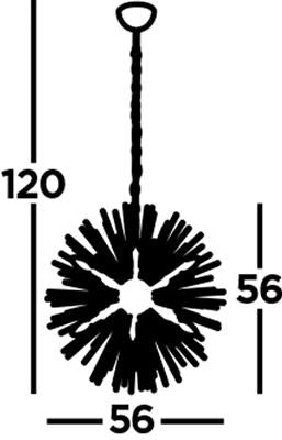 Northlew 10Lt Pendant Ceiling Light Black - Comet Lighting