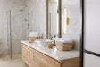 Ilsington LED Wall Light Gold 630mm IP44 - Comet Lighting