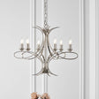Penn Nickel 6-Light Pendant Ceiling Light - Comet Lighting