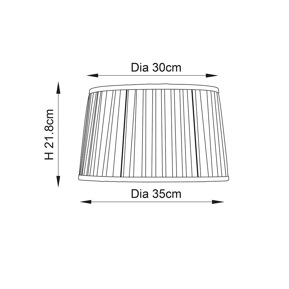New Classic 14 inch Shade White - Comet Lighting