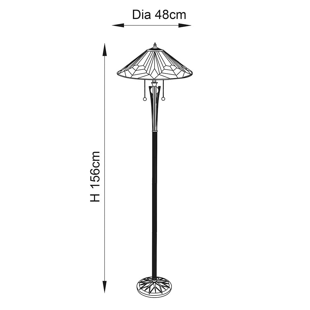 Astoria Floor Lamp - Comet Lighting
