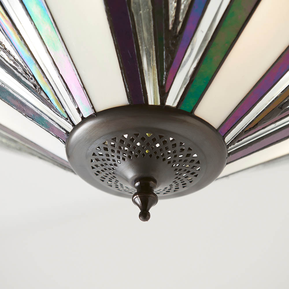 Astoria Large Inverted 3-Light Pendant Ceiling Light - Comet Lighting