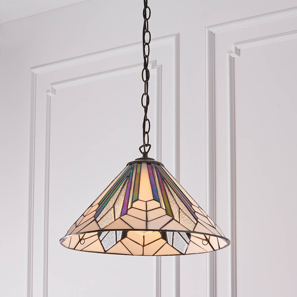 Astoria Medium 1-Light Pendant Ceiling Light - Comet Lighting