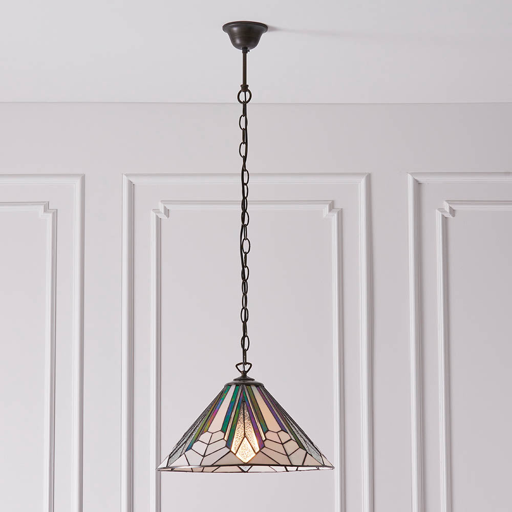 Astoria Medium 1-Light Pendant Ceiling Light - Comet Lighting