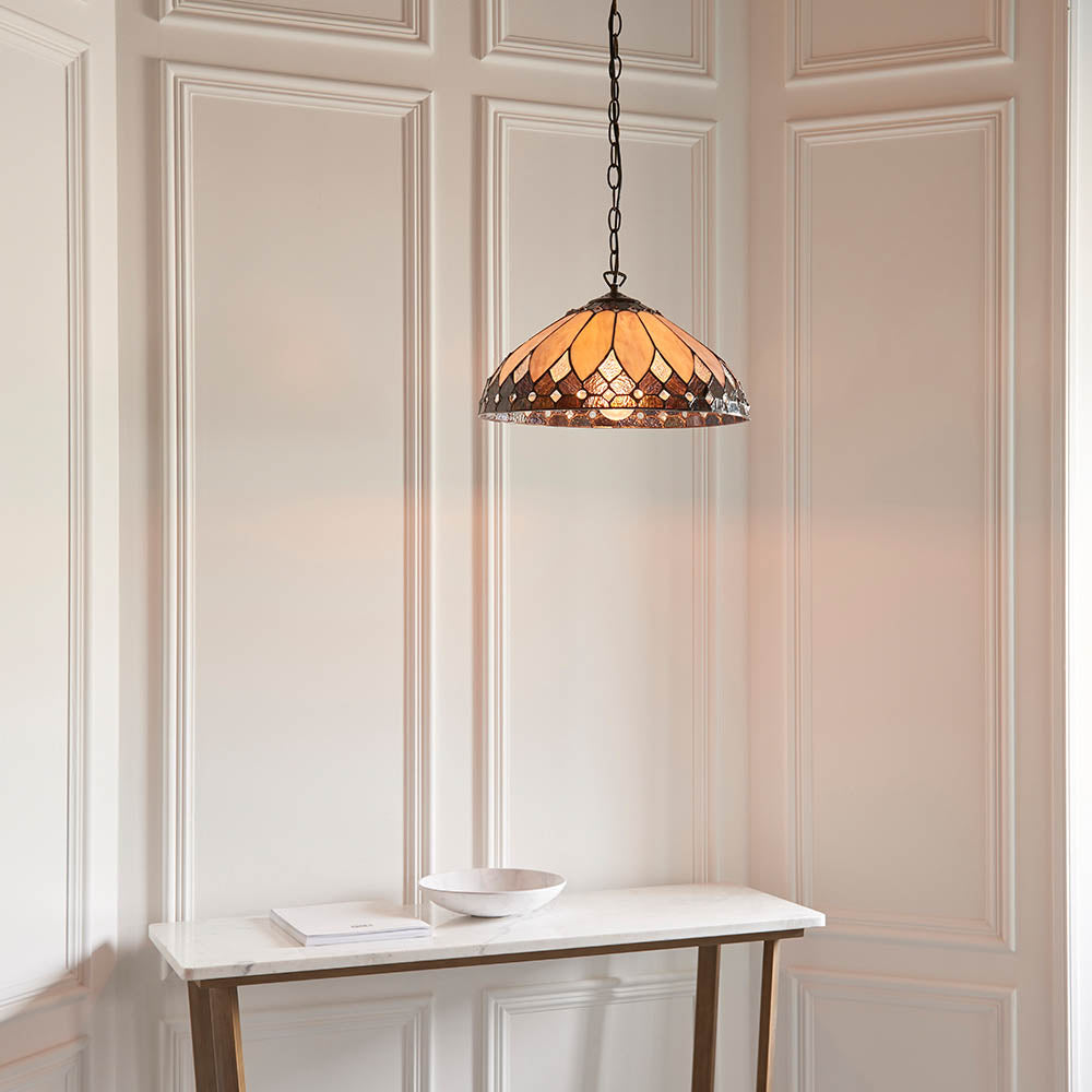 Brooklyn Medium 1-Light Pendant Ceiling Light - Comet Lighting
