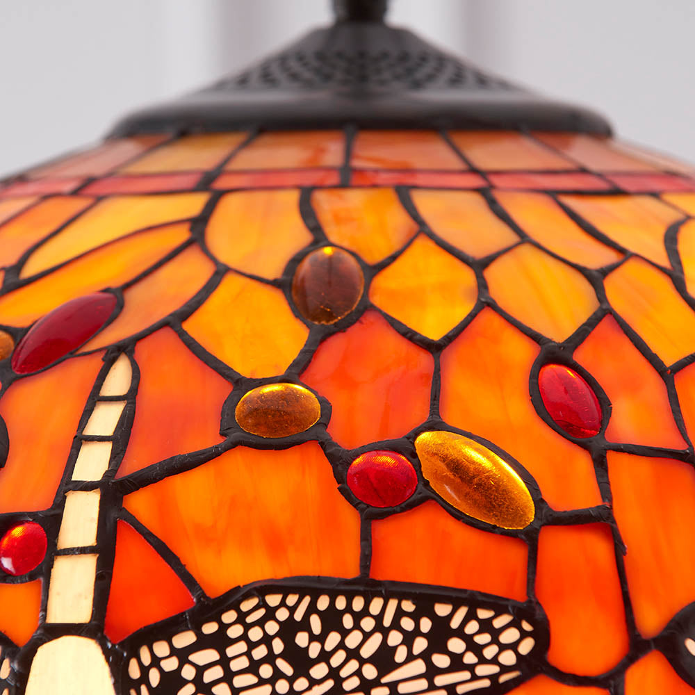 Dragonfly Flame Medium 3-Light Pendant Ceiling Light - Comet Lighting