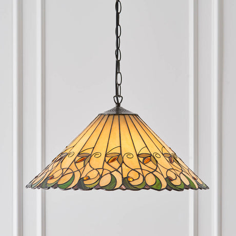 Jamelia Large 3-Light Pendant Ceiling Light - Comet Lighting