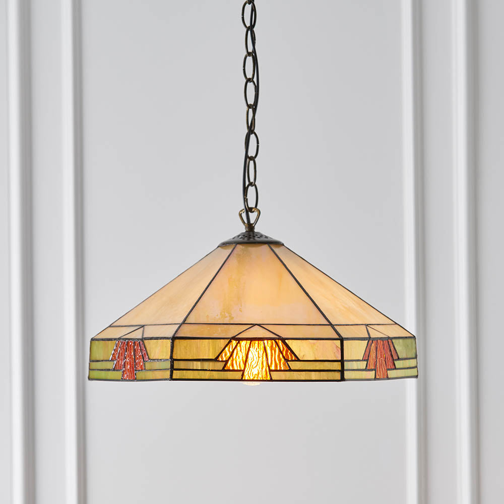 Nevada Medium 1-Light Pendant Ceiling Light - Comet Lighting
