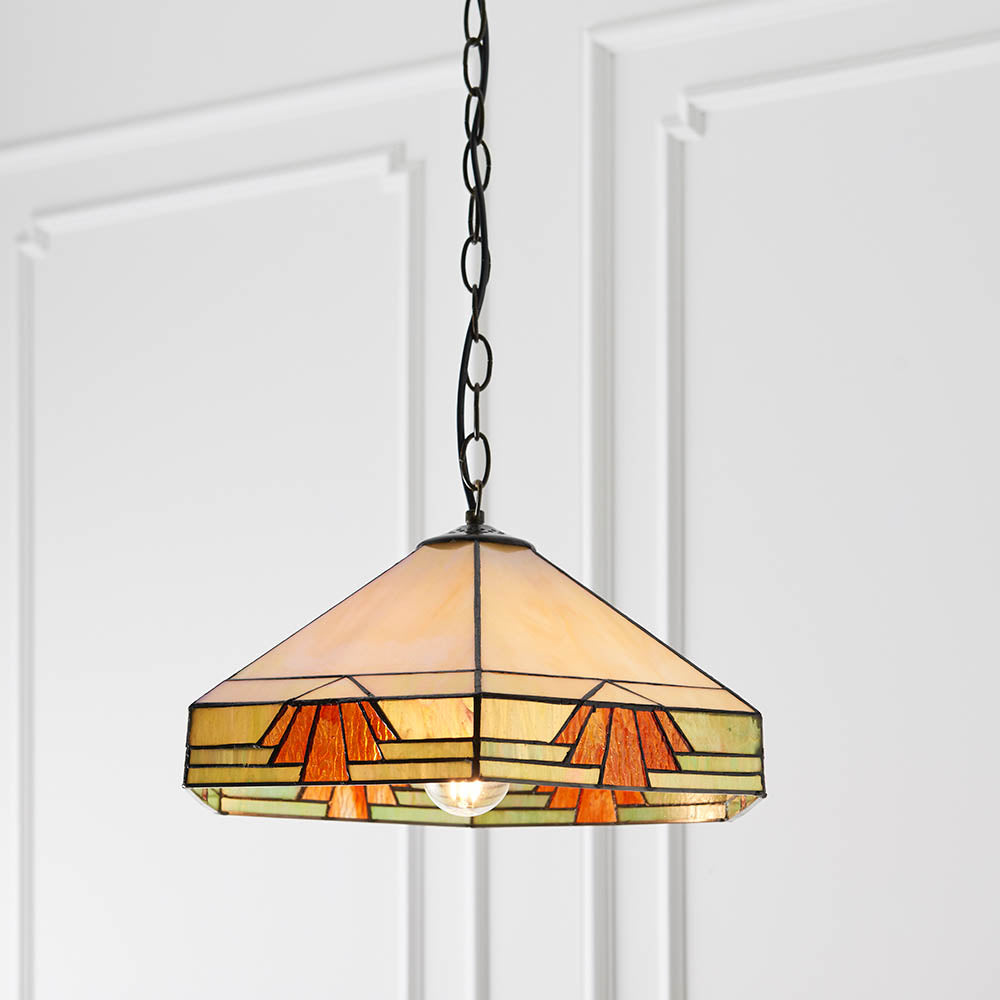 Nevada Medium 1-Light Pendant Ceiling Light - Comet Lighting