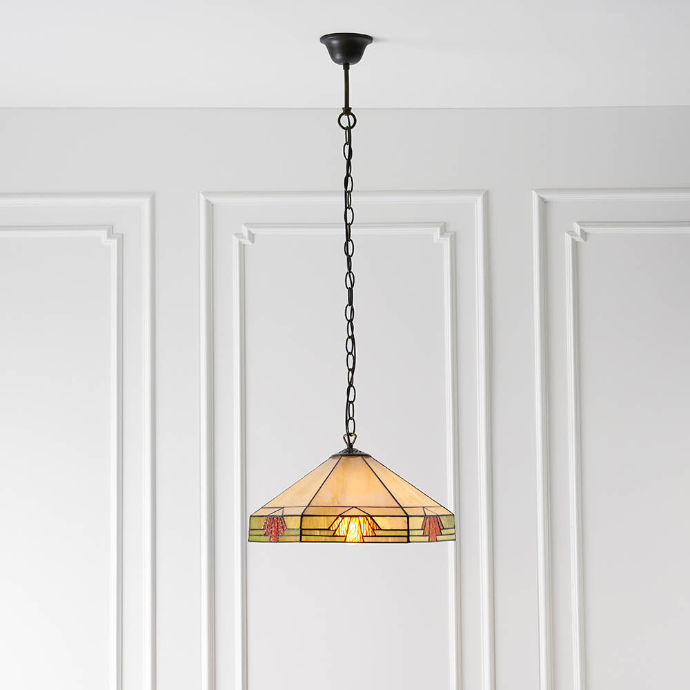 Nevada Medium 1-Light Pendant Ceiling Light - Comet Lighting