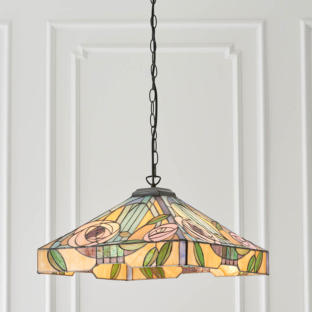 Willow Large 3-Light Pendant Ceiling Light - Comet Lighting