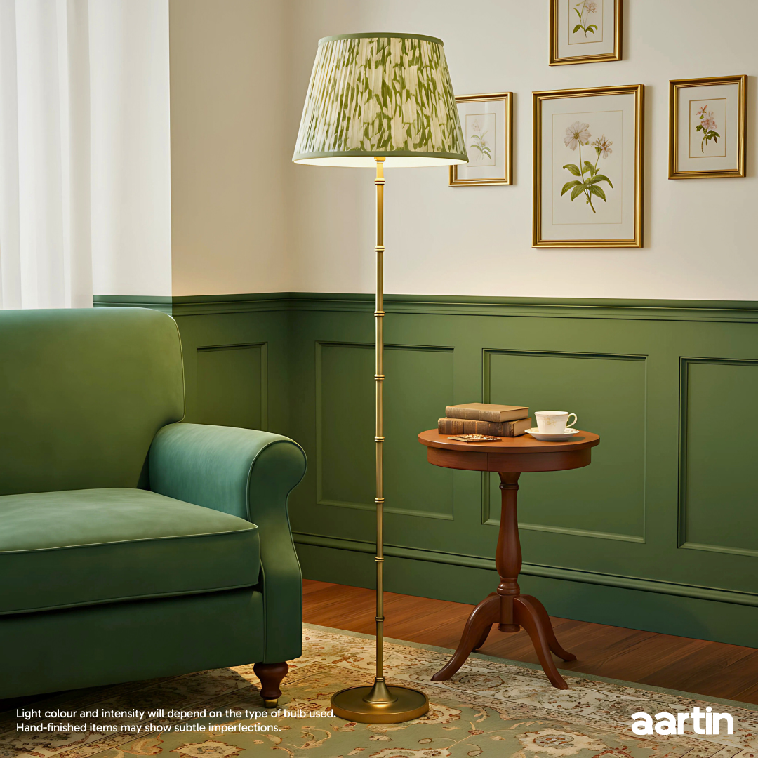 AARTIN PIXIE FLOOR LAMP IN ANTIQUE BRASS (BASE ONLY)