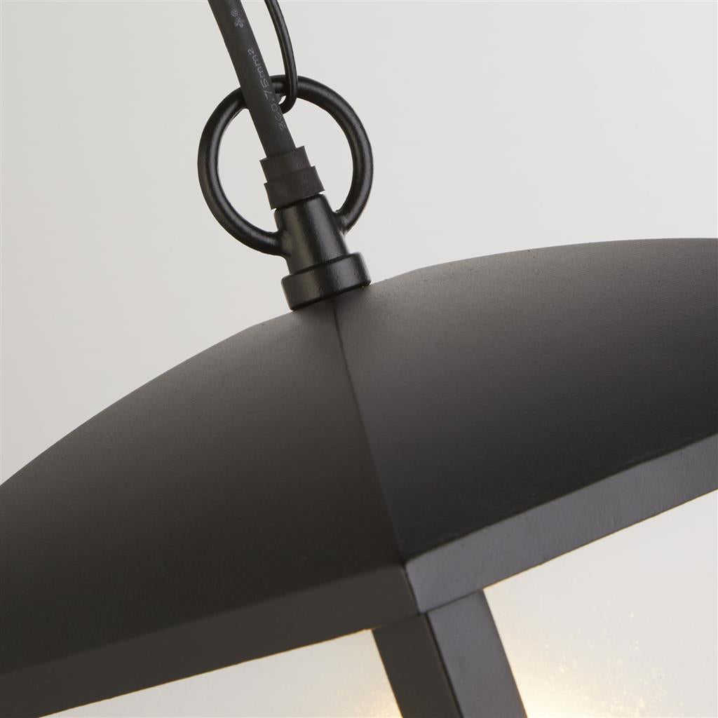 Winsford Outdoor Pendant - Black - Comet Lighting