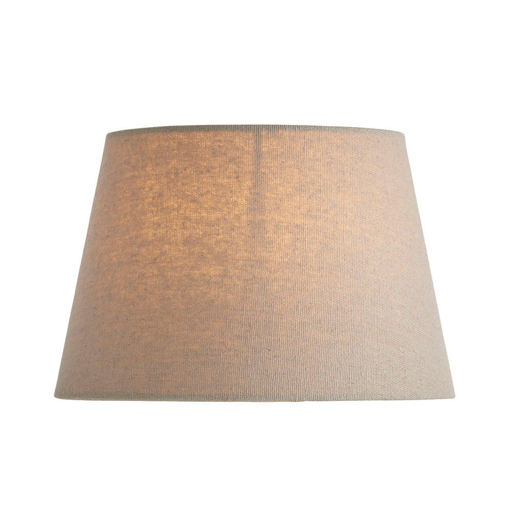 Cici 20cm Grey linen mix fabric