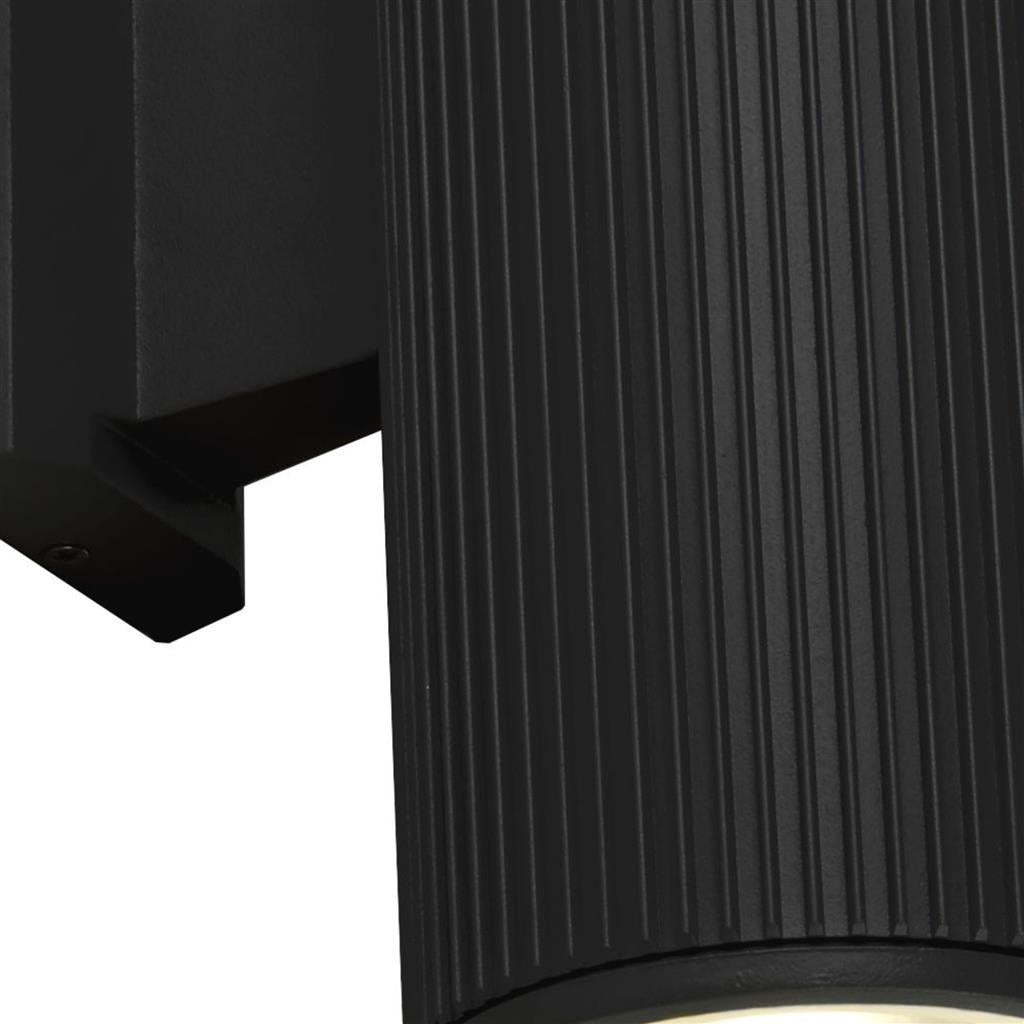 Kingswear Outdoor 1Lt Wall/Porch Light Black - Comet Lighting