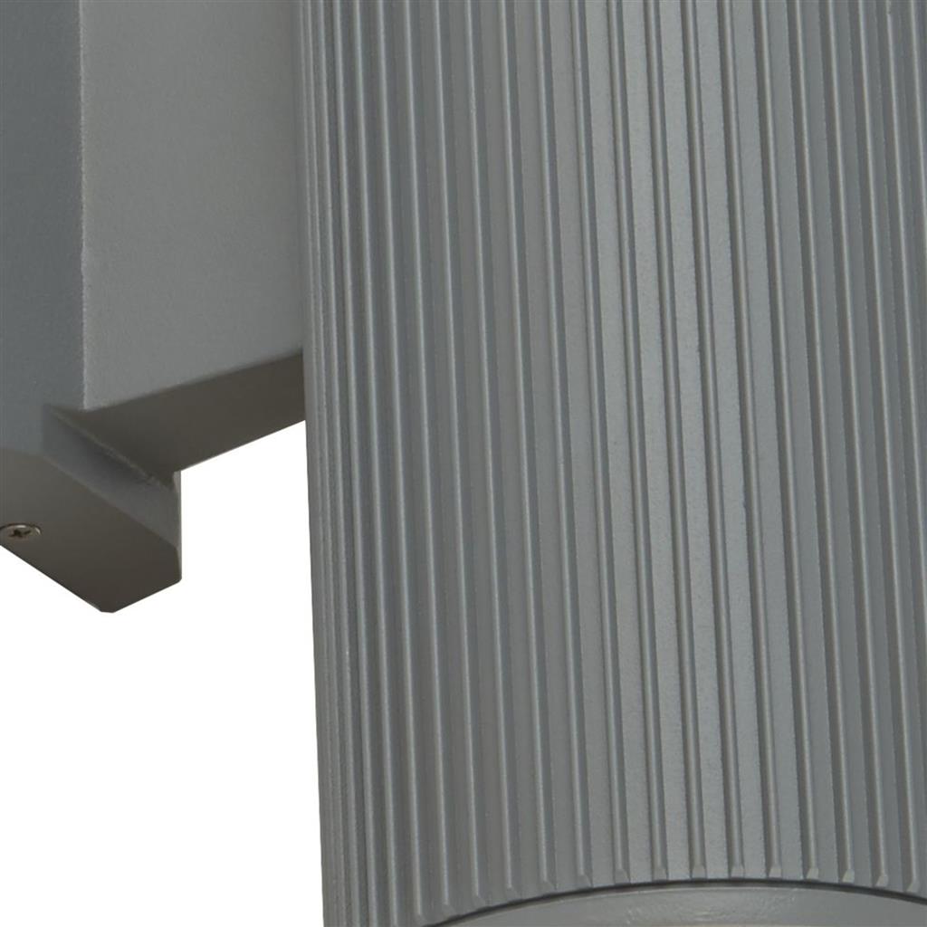 Kingswear Outdoor 1lt Wall/Porch Light Grey - Comet Lighting