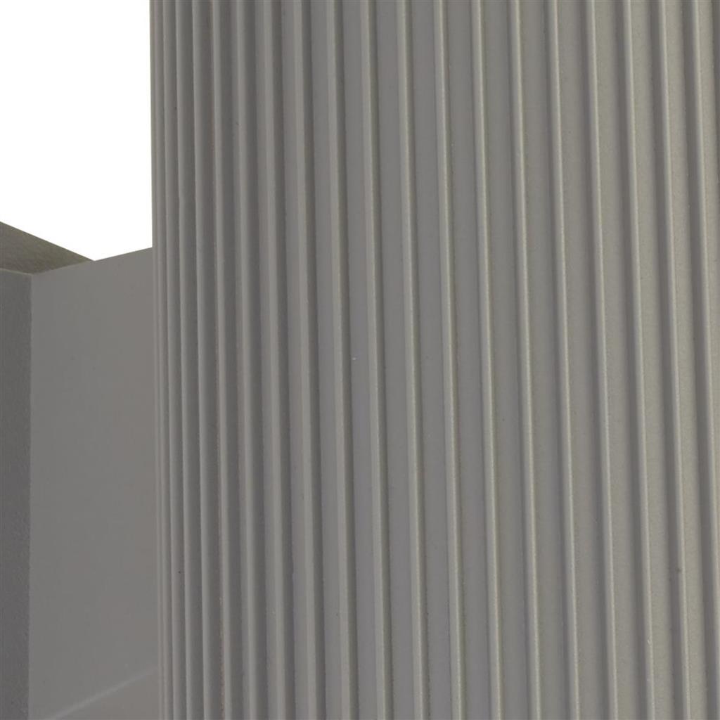 Kingswear Outdoor Up/Down Wall/Porch Light - Grey - Comet Lighting