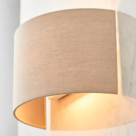 Obi 1-Light Wall Light Natural - Comet Lighting