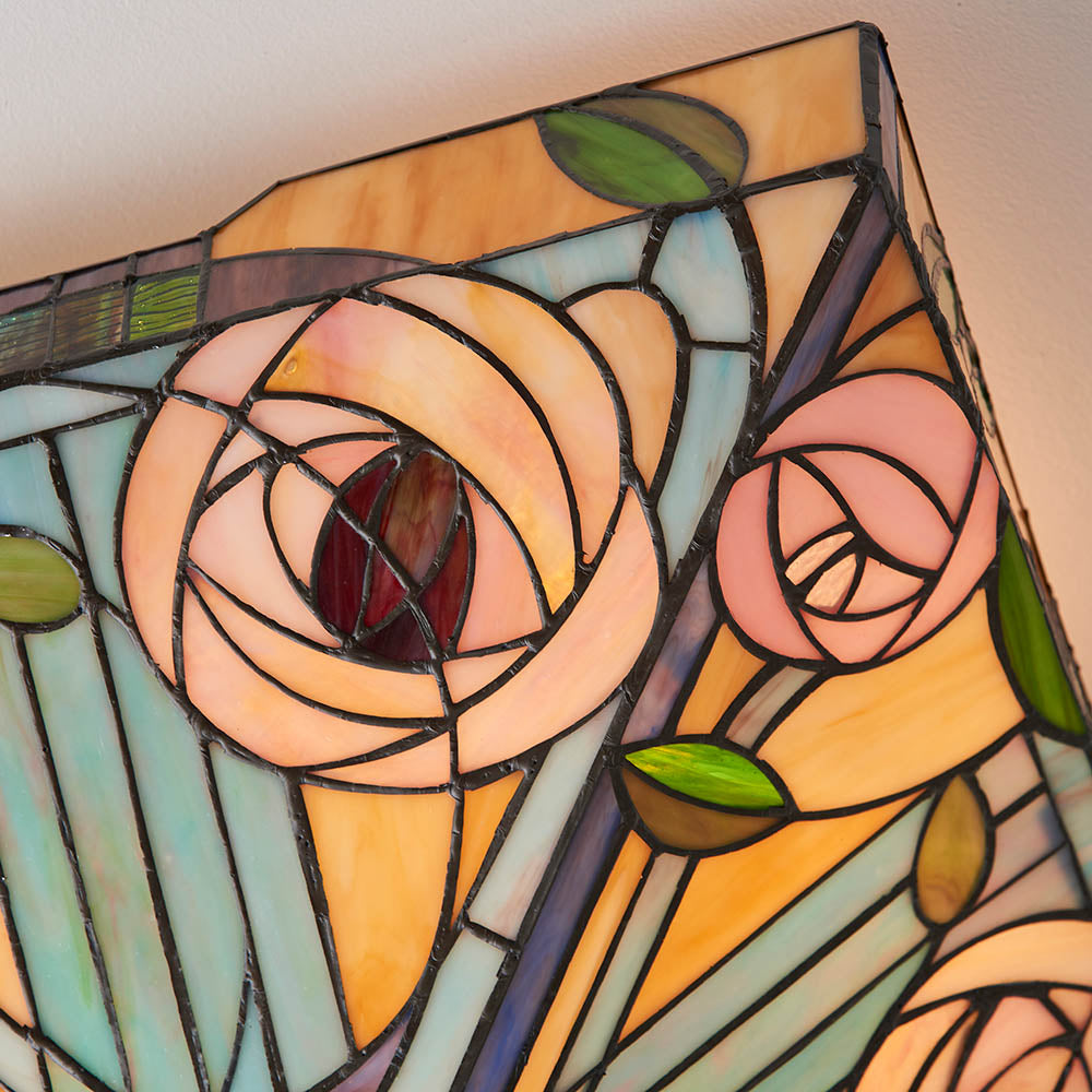 Willow Large 2-Light Flush Ceiling Light - Comet Lighting