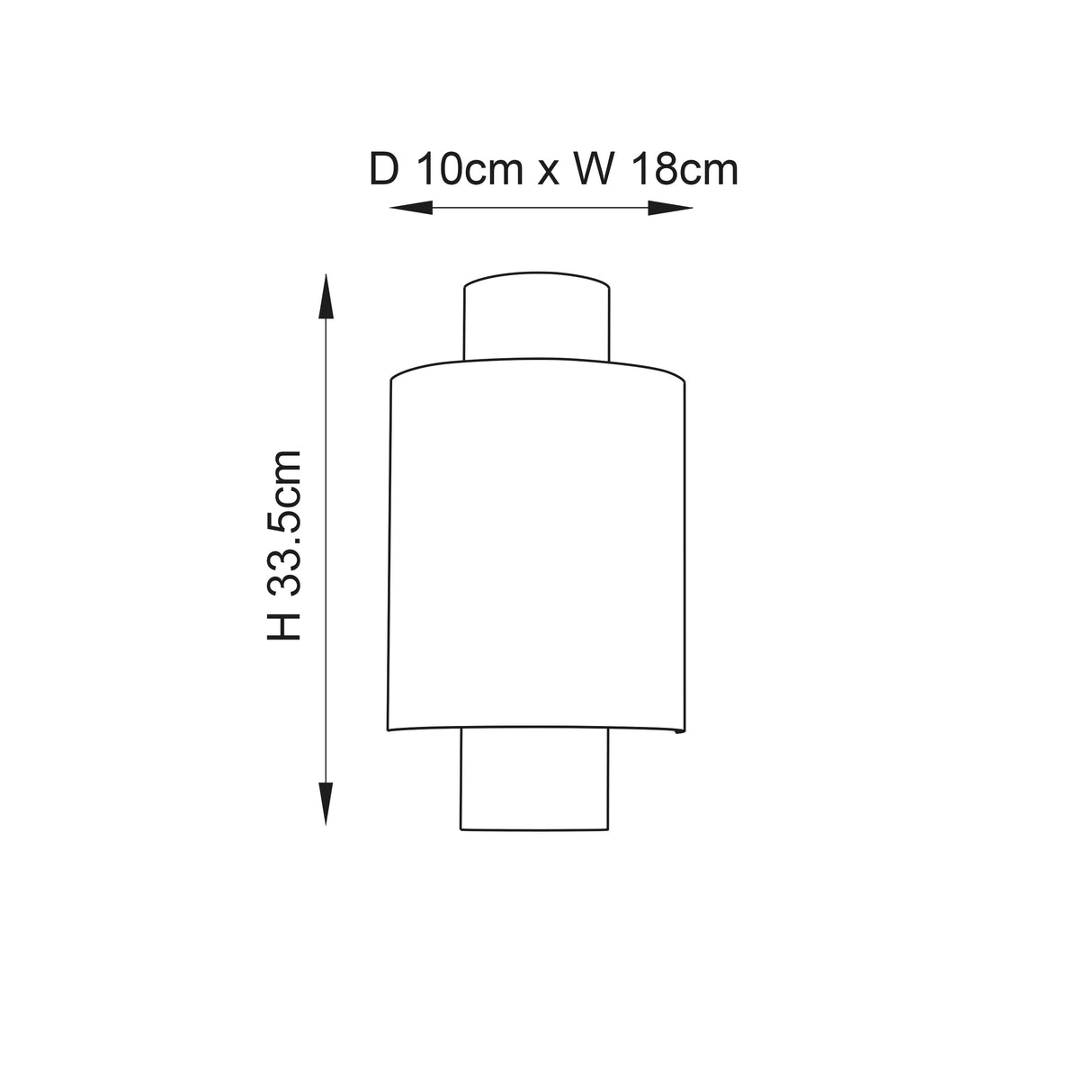Indara 1-Light Wall Light A - Comet Lighting