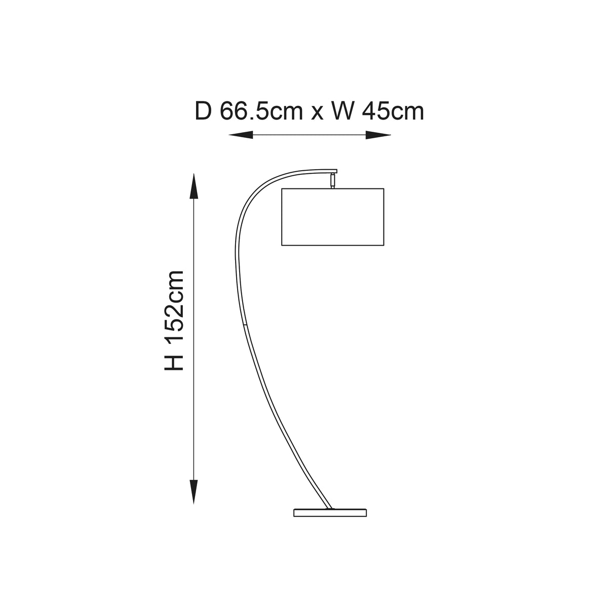 Josephine Floor Lamp Nickel - Comet Lighting