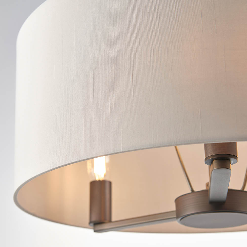 Daley 3-Light Pendant Ceiling Light & Marble Shade