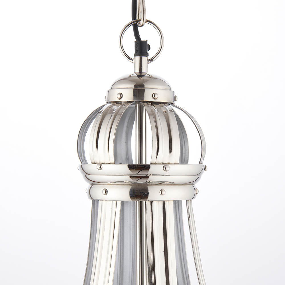 Vienna 1-Light Pendant Ceiling Light Brass - Comet Lighting