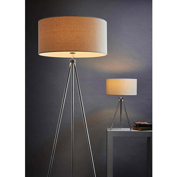 Tri Floor Lamp Chrome - Comet Lighting