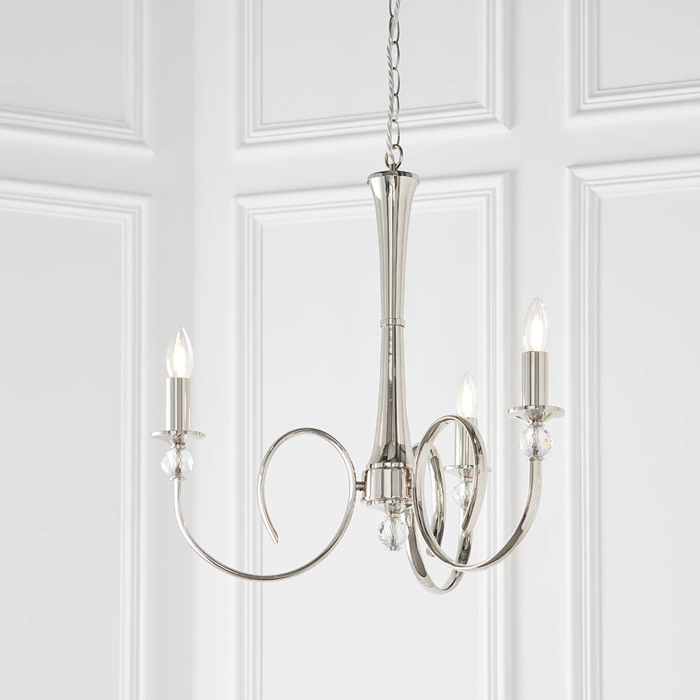 Fabia 3-Light Pendant Ceiling Light - Comet Lighting