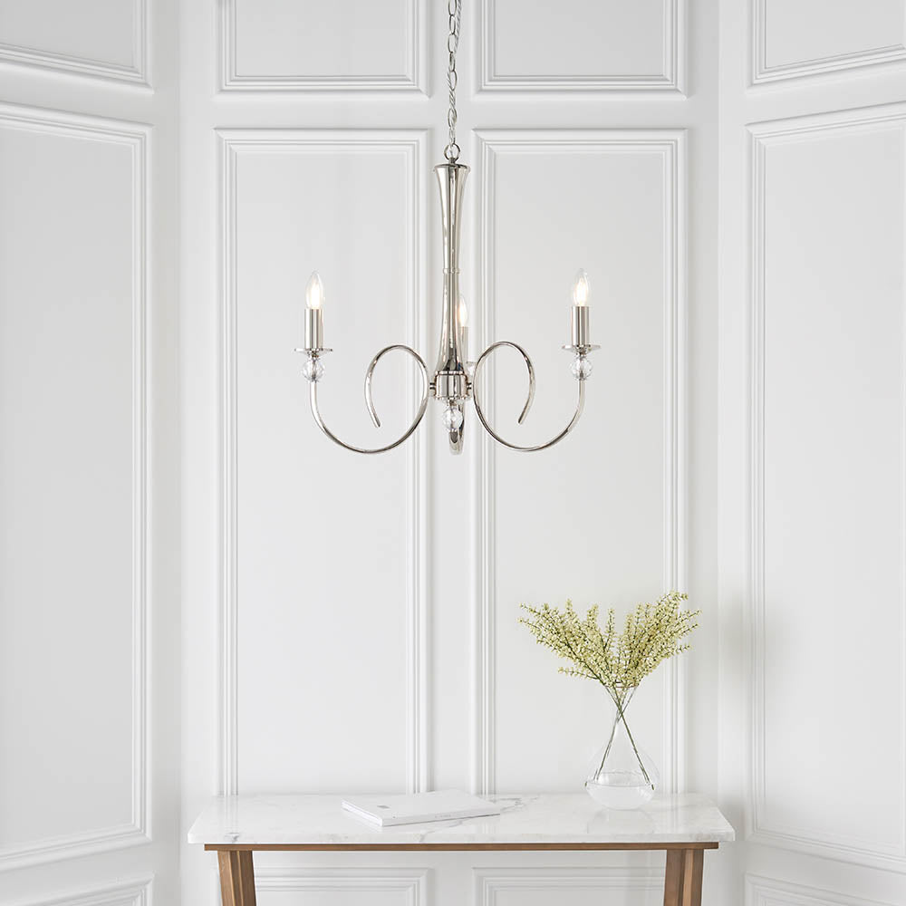 Fabia 3-Light Pendant Ceiling Light - Comet Lighting