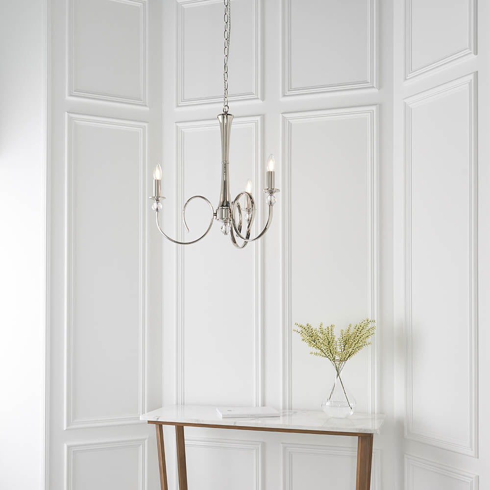 Fabia 3-Light Pendant Ceiling Light - Comet Lighting