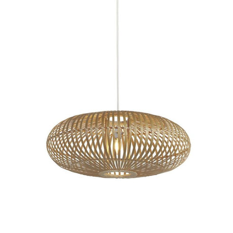 Searchlight Bali Ceiling Pendant - Bamboo Shade (A)