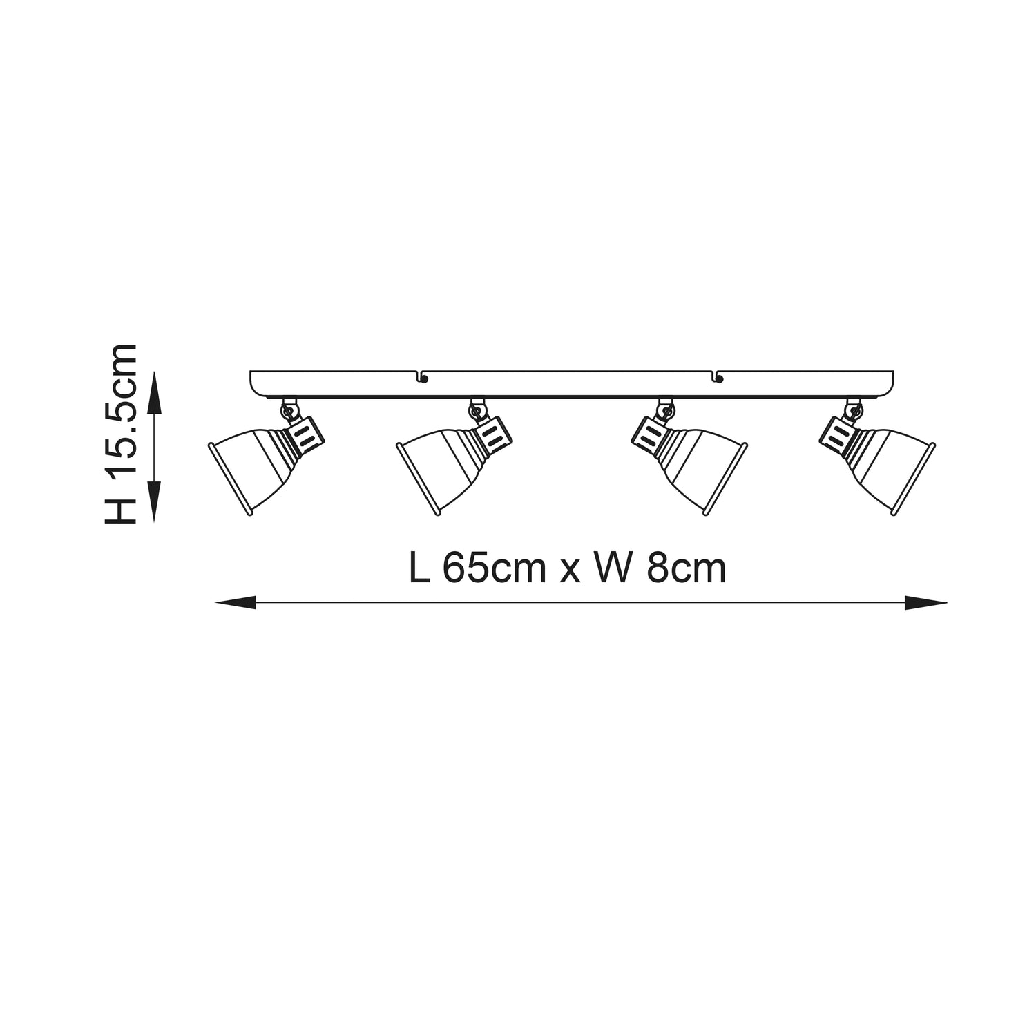 Westbury 4-Light Plate Antique Brass - Comet Lighting