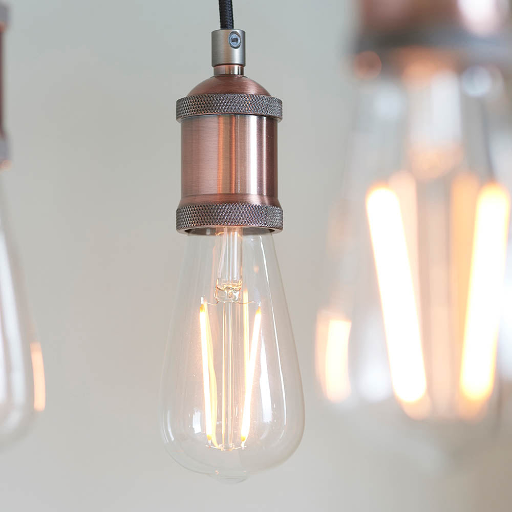 Hal 6-Light Pendant Ceiling Light - Comet Lighting