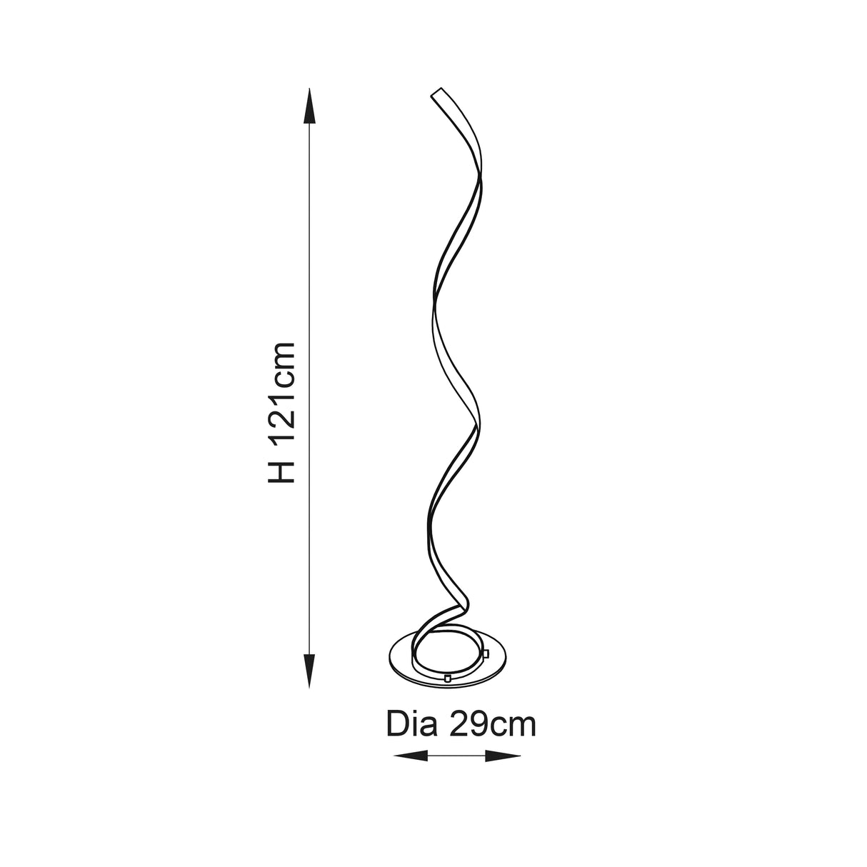 Aria Floor Lamp - Comet Lighting