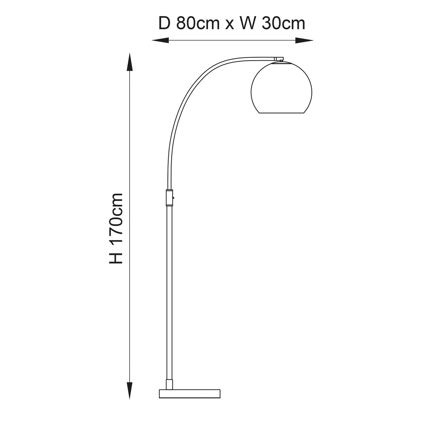 Otto Floor Lamp - Comet Lighting