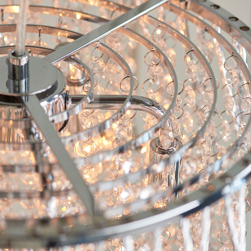 Sophia 5-Light Pendant Ceiling Light - Comet Lighting