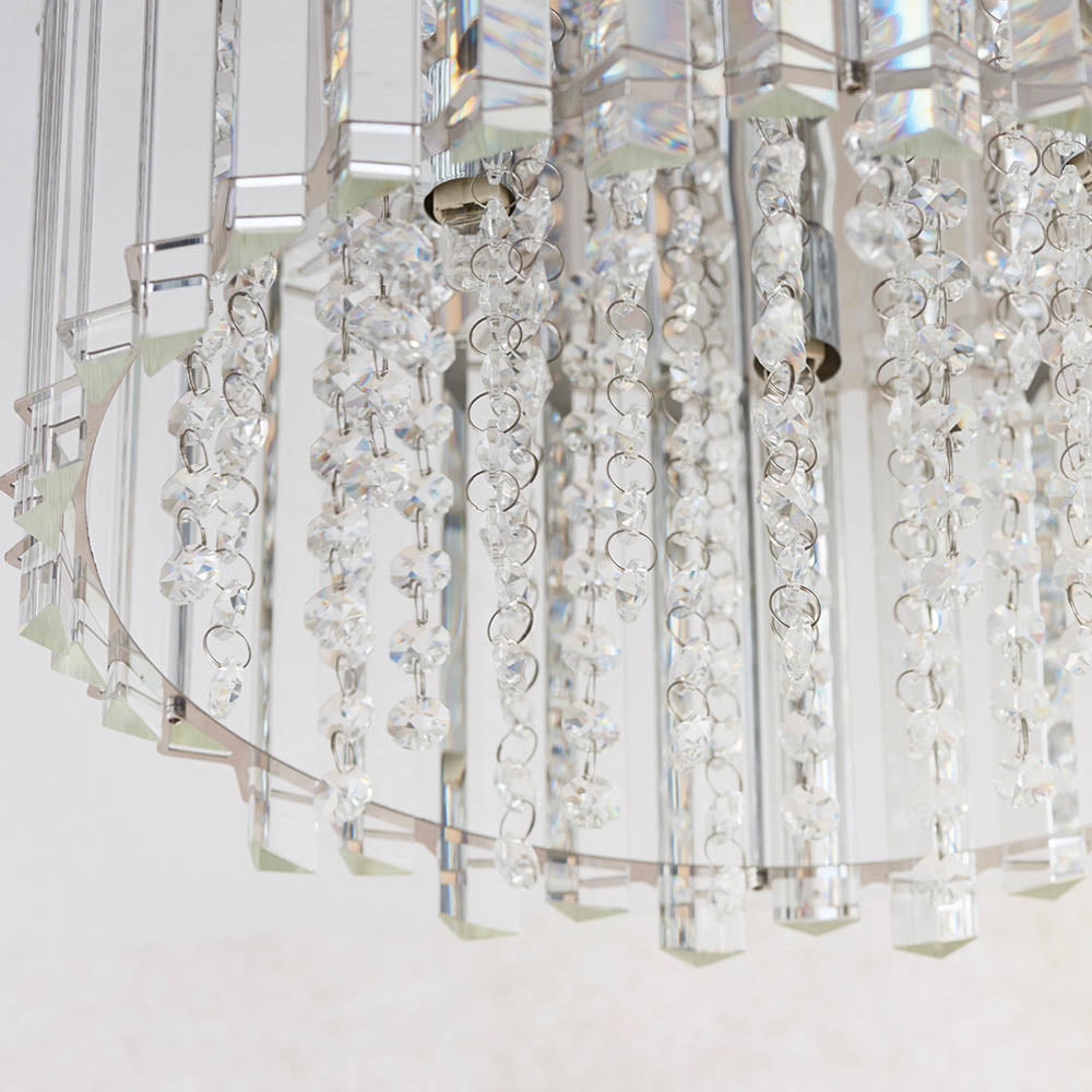 Hanna 4-Light Flush Ceiling Light - Comet Lighting