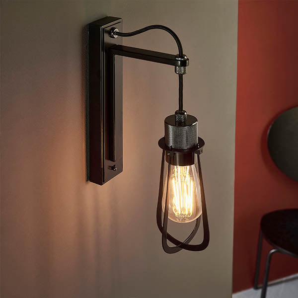 Urban Wall Black chrome plate & matt black