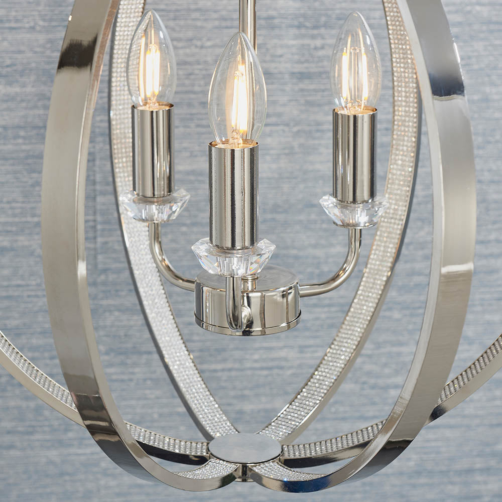 Ritz 3-Light Pendant Ceiling Light - Comet Lighting