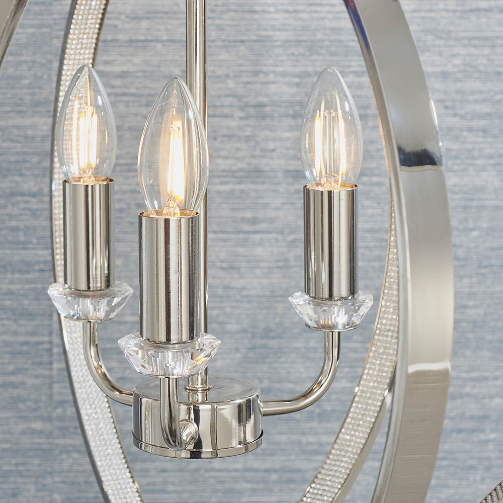 Ritz 3-Light Pendant Ceiling Light - Comet Lighting