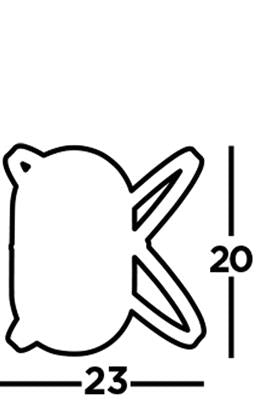 Hoopla Wall Light - Pewter & Black Metal