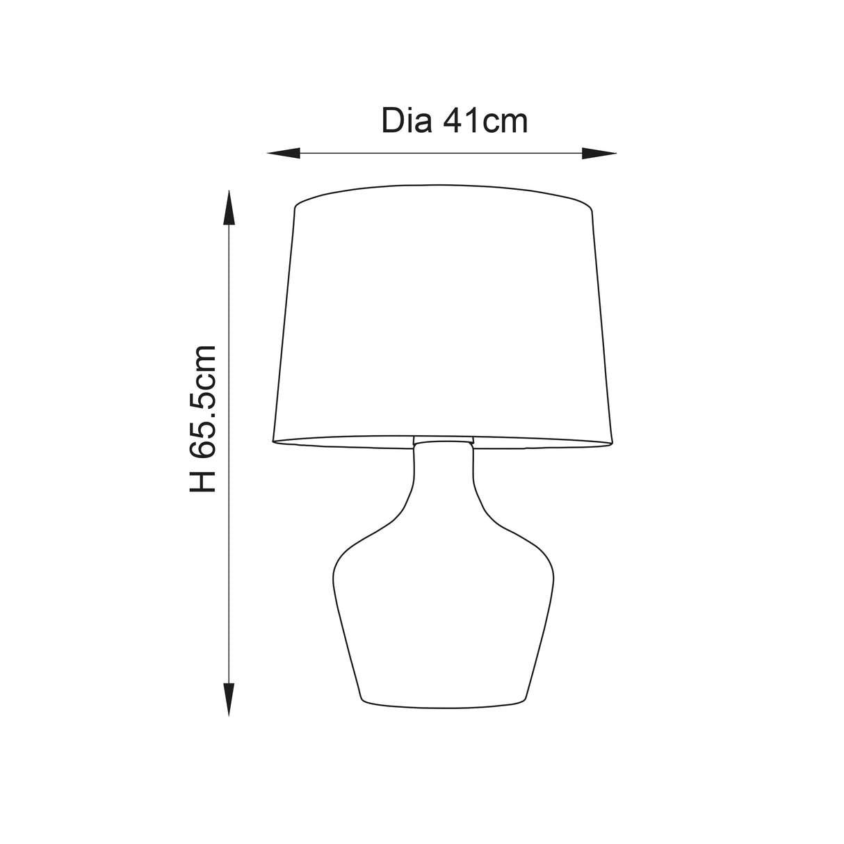 Meteora Table Lamp - Comet Lighting